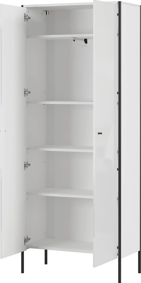 Garderobenschrank Parenzo B/H/T: ca. 80x200x41 cm Garderobenschrank Parenzo B/H/T: ca. 80x200x41 cm