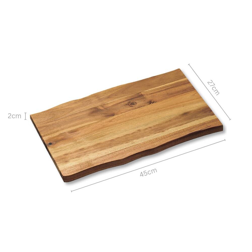 Kesper Tranchierbrett natur Akazie B/H/L: ca. 27x45x2 cm