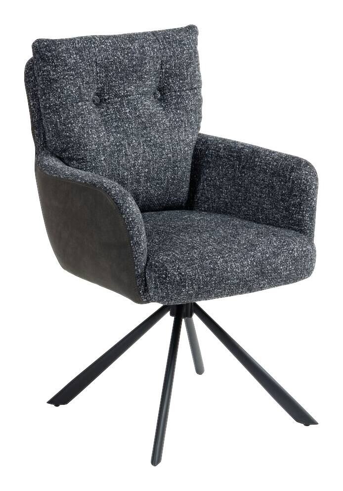 Drehstuhl Lecce anthrazit Microfaser