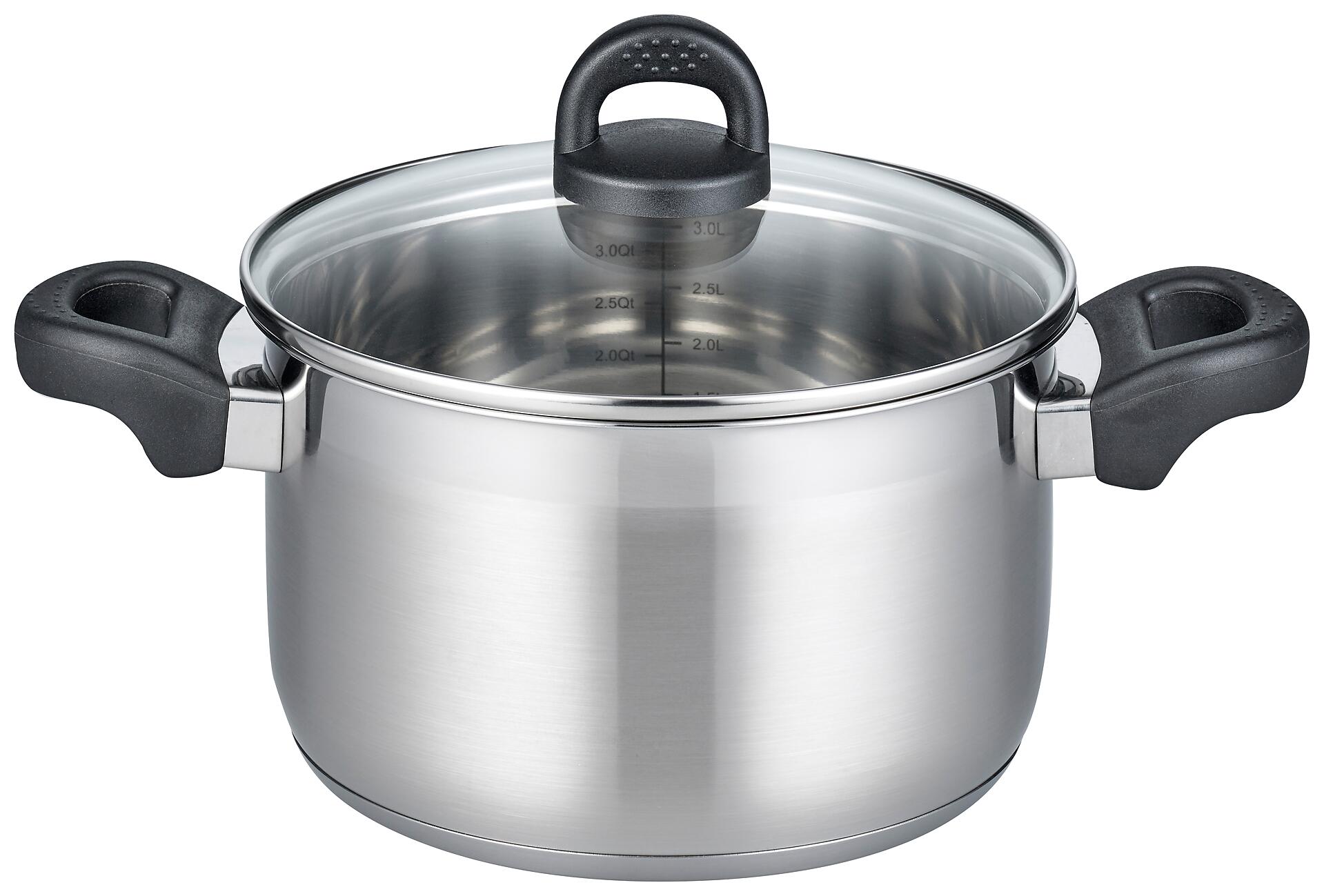 ELO Basic Fleischtopf silber Edelstahl D: ca. 20 cm