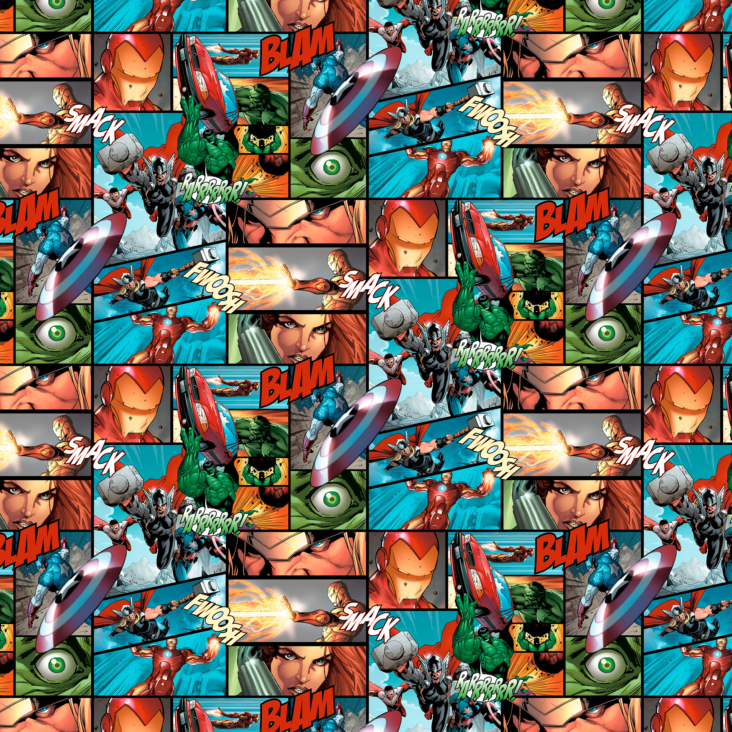 UGEPA Vliestapete bunt B/L: ca. 53x1005 cm