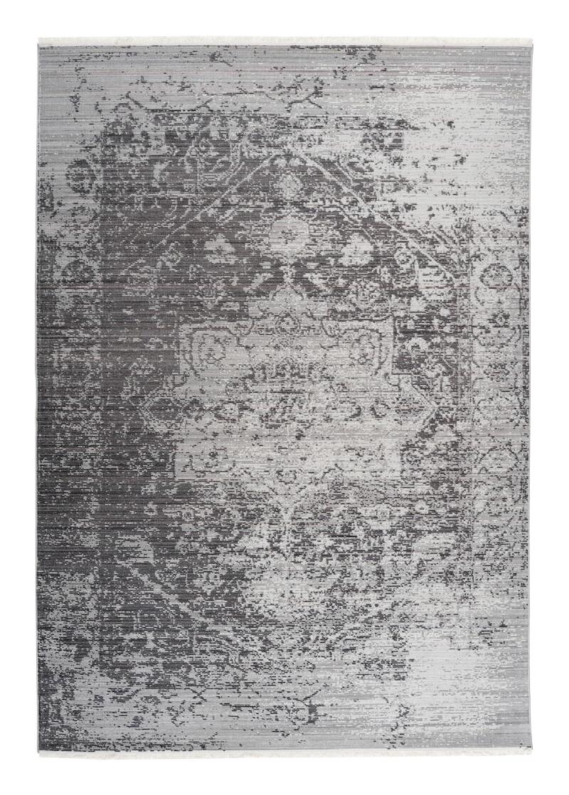 360Living Teppich Baroque anthrazit B/L: ca. 120x170 cm