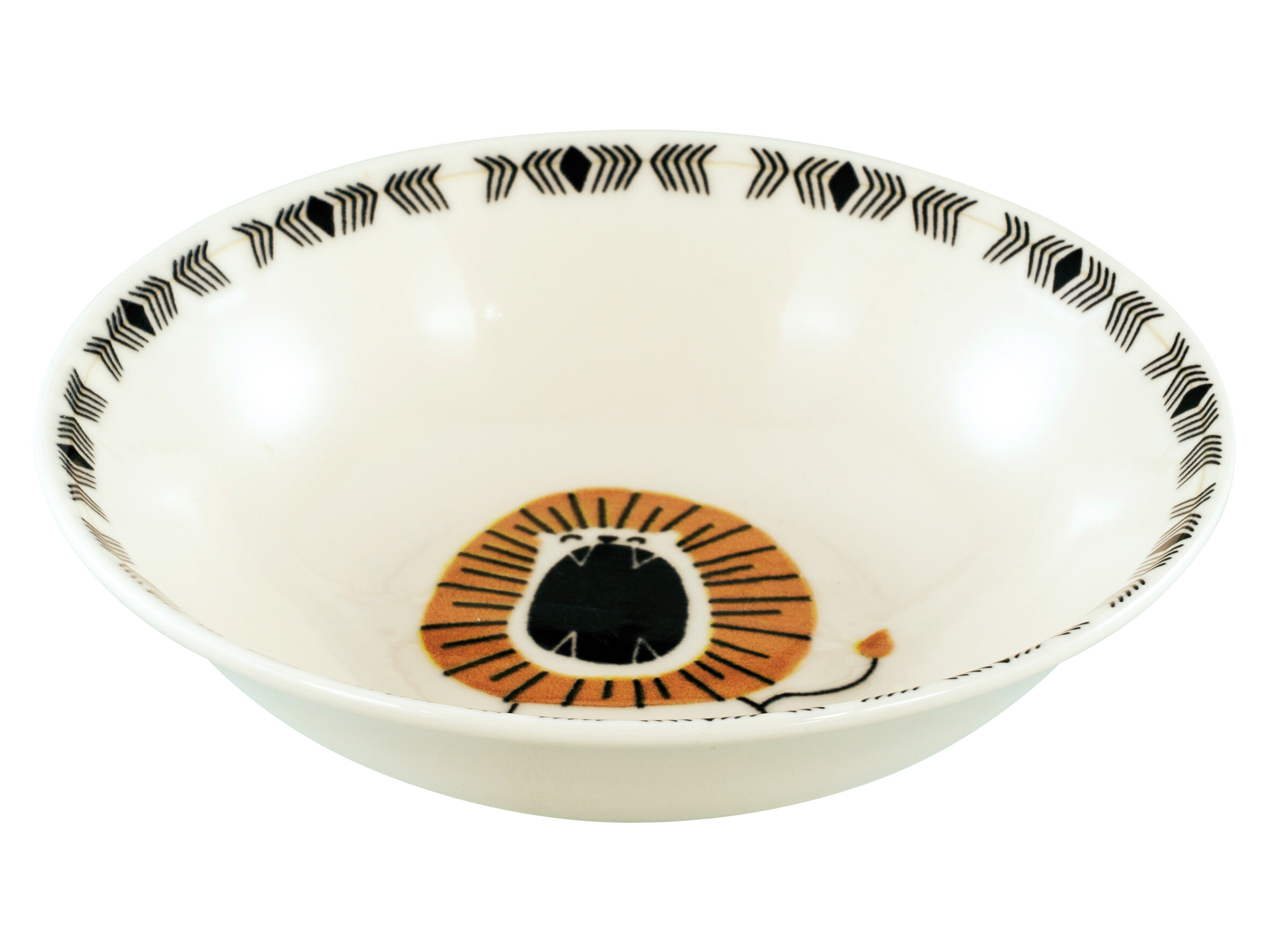 CreaTable Mehrzweckschalen Safari mehrfarbig Steinzeug D: ca. 18,6 cm