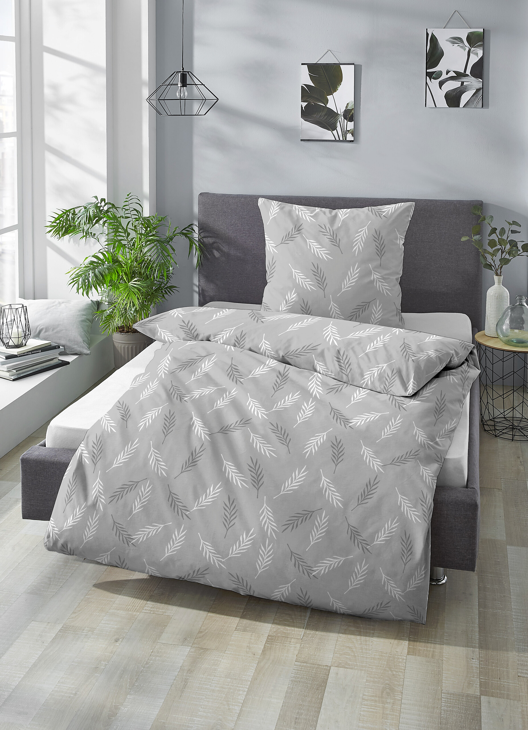 Baumwoll Bettwäsche Seersucker