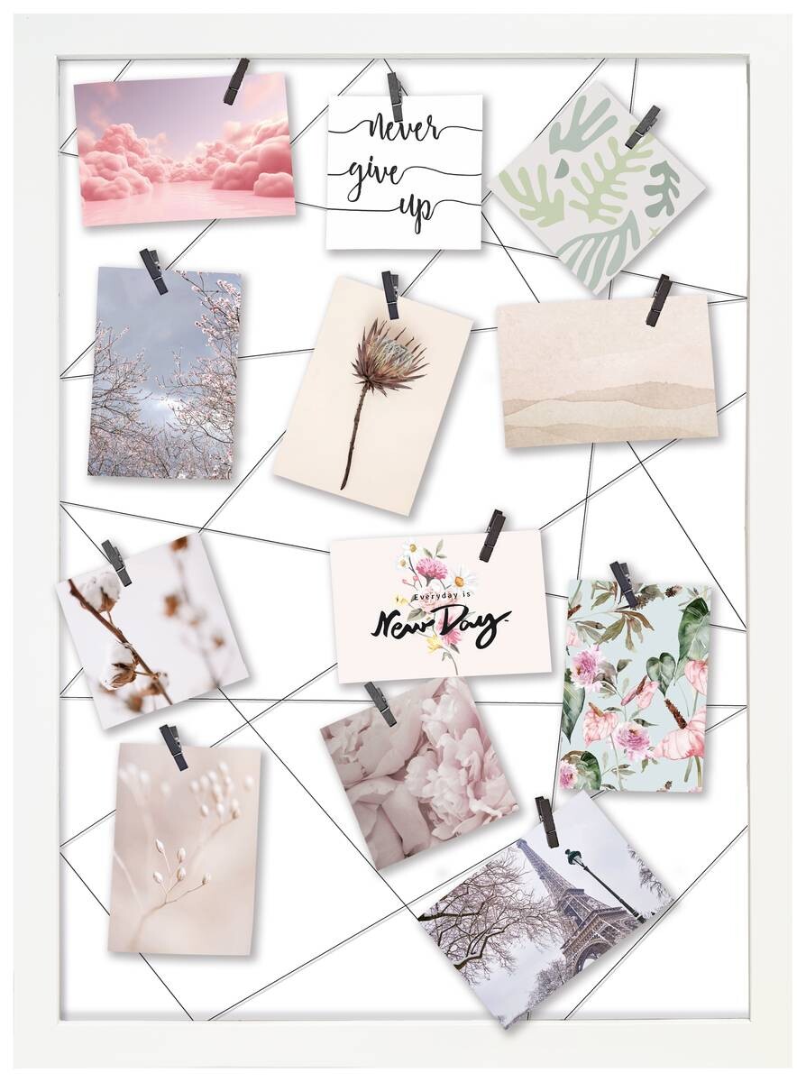 The Wall Galerierahmen weiß B/H/L: ca. 75x4x55 cm