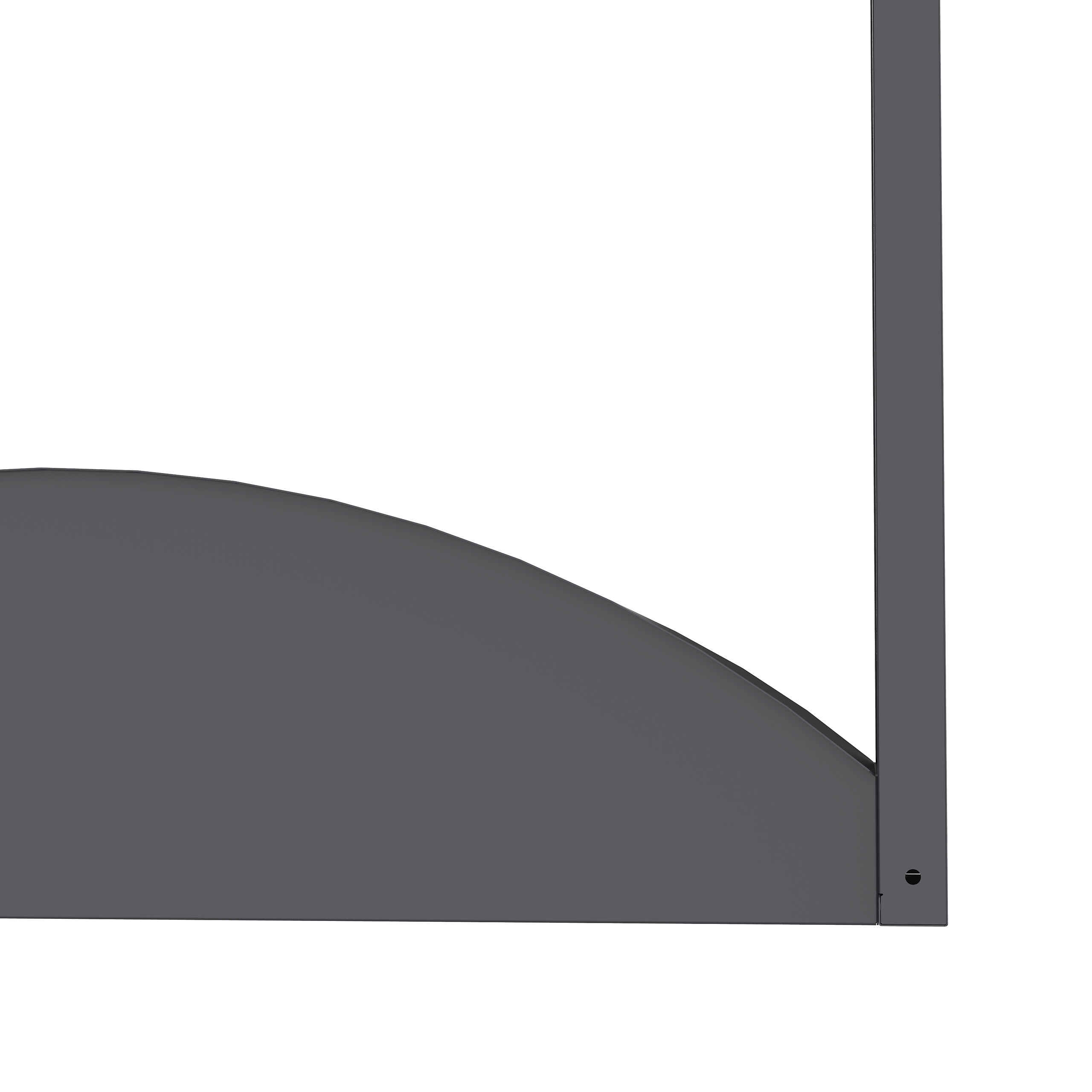 Westmann Kaminholzregal Castra anthrazit B/H/L: ca. 98x160x52 cm