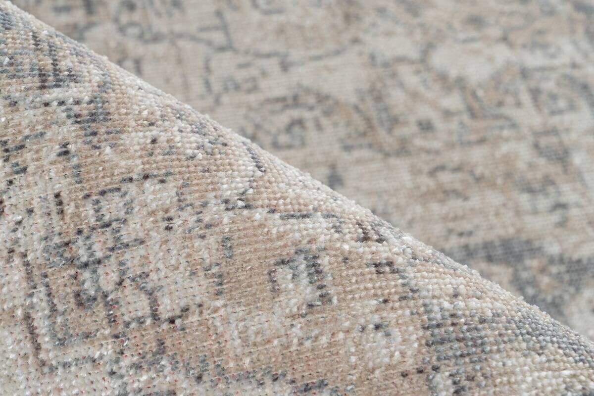 Kayoom Kurzflorteppich Milan 125 grau B/H/L: ca. 80x0,5x150 cm