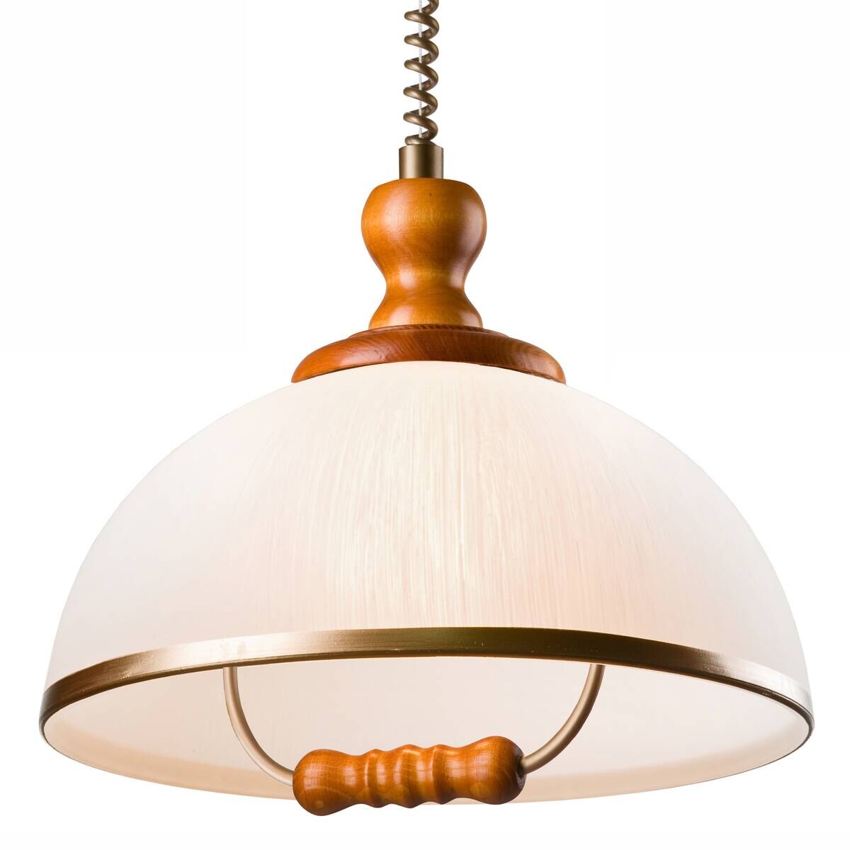 Lamkur Deckenleuchte Ramona weiß Glas B/H/L: ca. 30x64x30 cm E27 1 Brennstellen