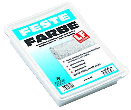 POCOline Raumfarbe Feste Farbe weiß ca. 2,5 l