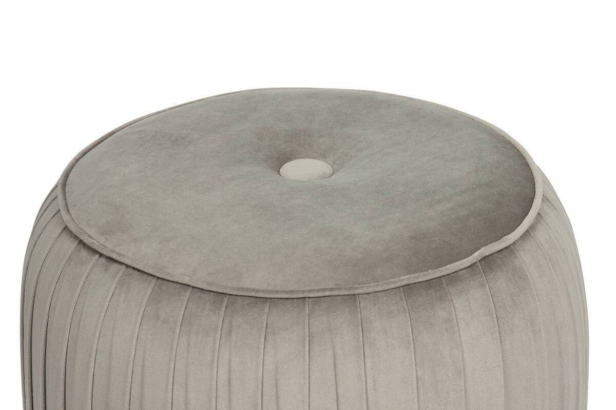 360 Living Hocker Lilje 101 grau H/D: ca. 42x43 cm