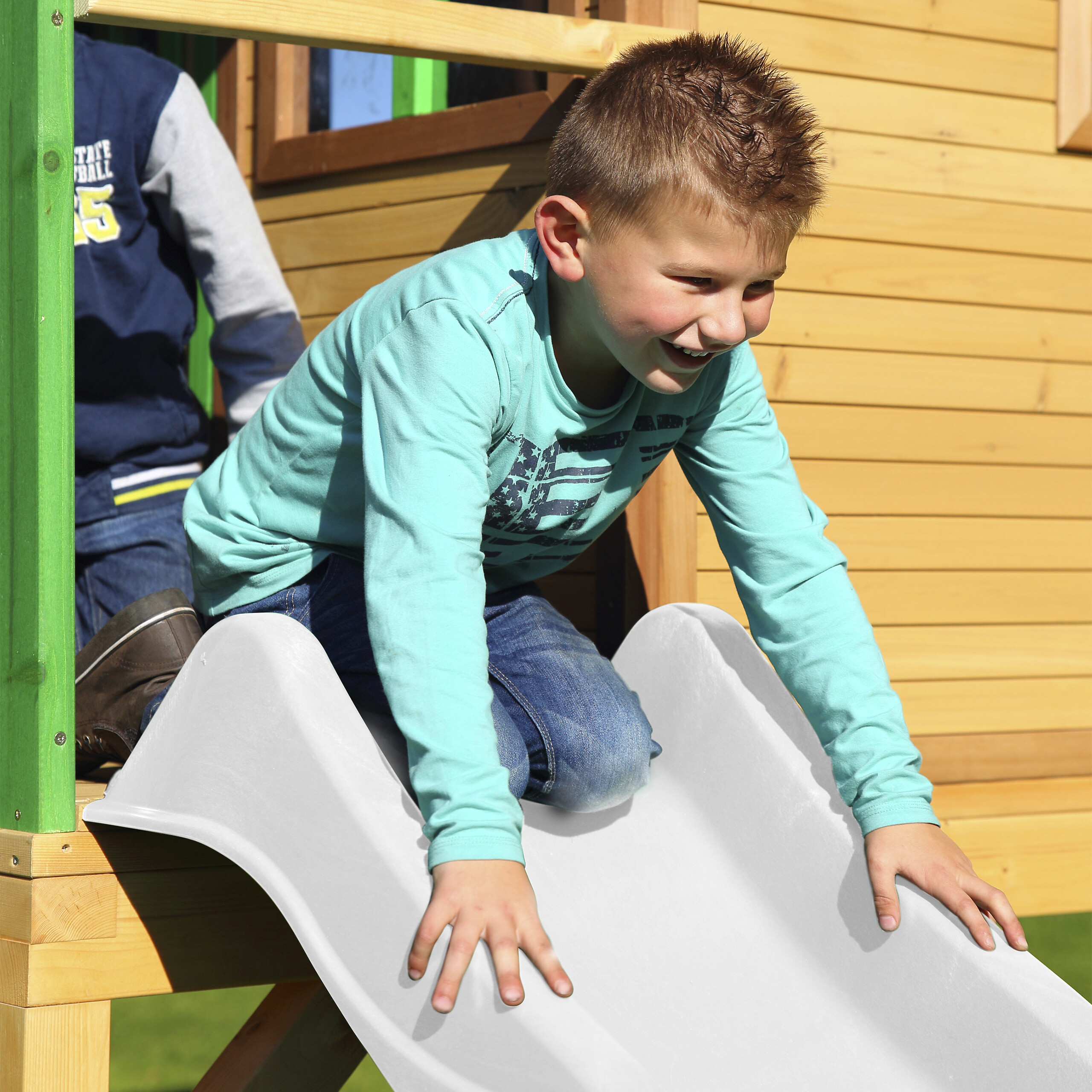 AXI Spielhaus Sarah braun B/H/L: ca. 370x2914x191 cm