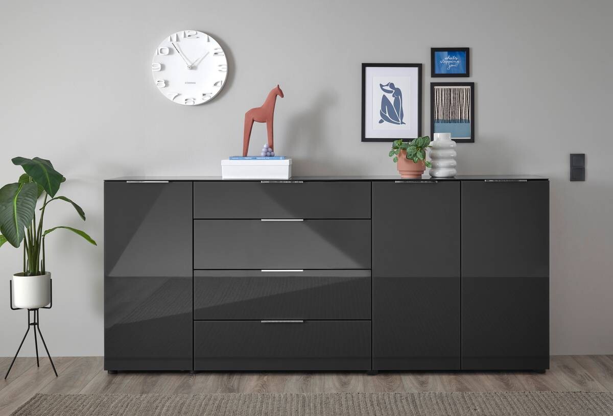 Kommode Santorin anthrazit B/H/T: ca. 226x99x40 cm