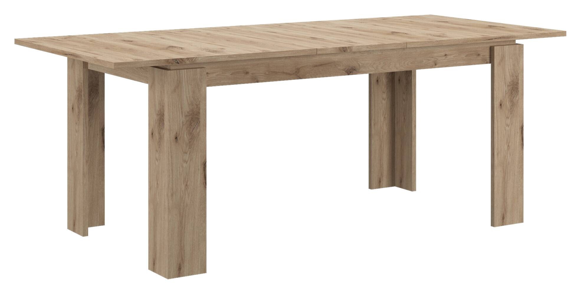 Esstisch Titan Eiche Nox Oak Nachbildung B/H/L: ca. 90x76x200 cm