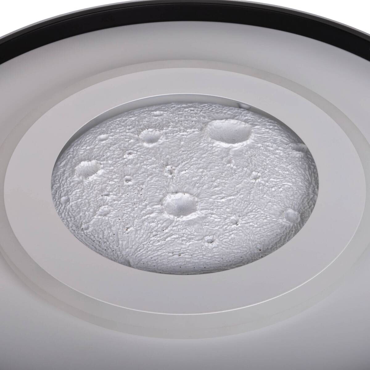 Näve Leuchten Deckenleuchte weiß Metall Kunststoff B/H/T: ca. 50x6x50 cm null 3 Brennstellen