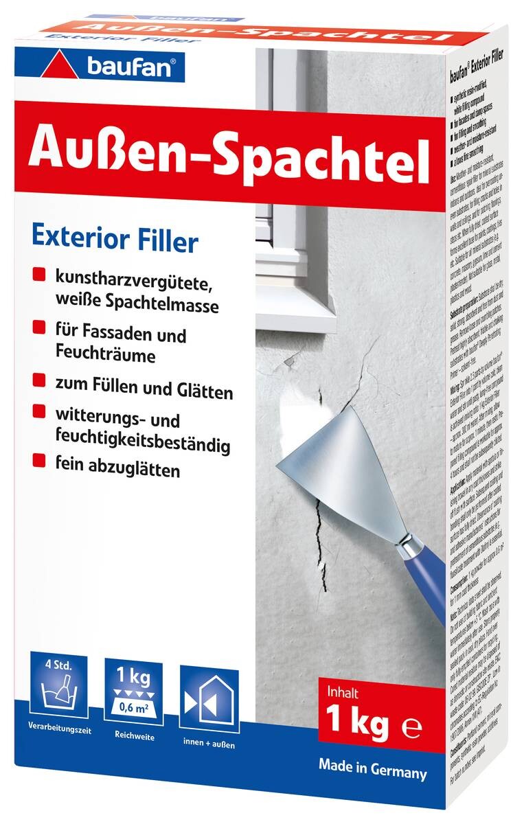 Außen-Füllspachtel ca. 1 kg