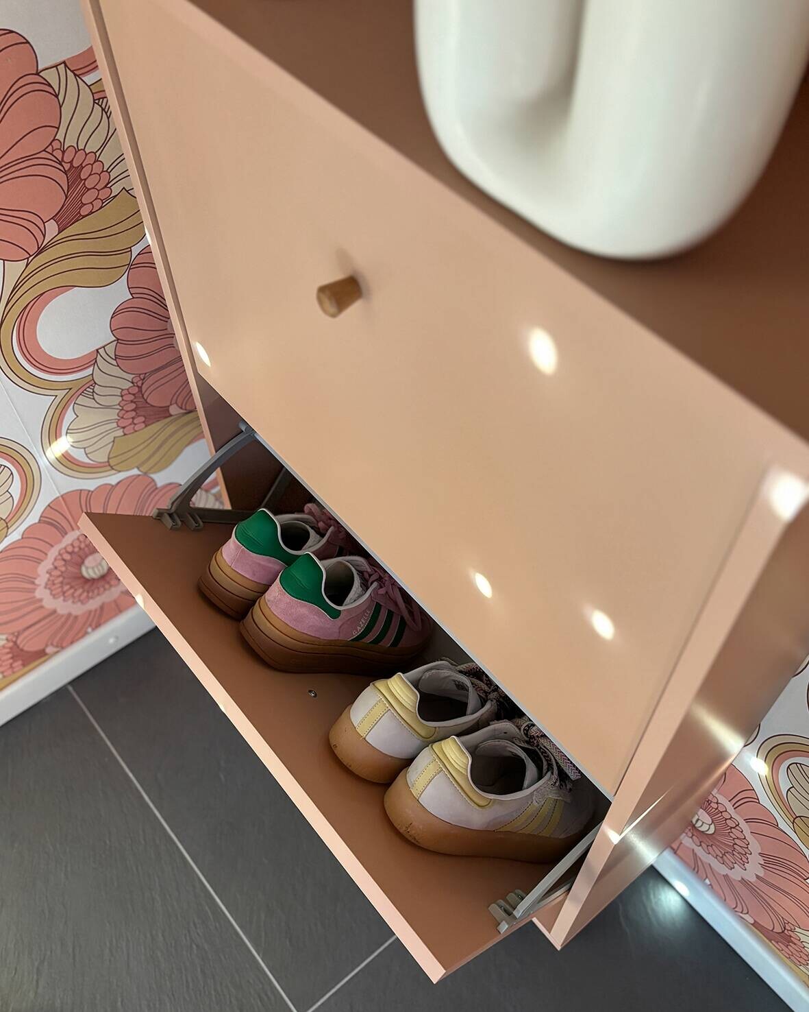 Schuhkipper Bjarne apricot B/H/T: ca. 59,8x92,2x20 cm