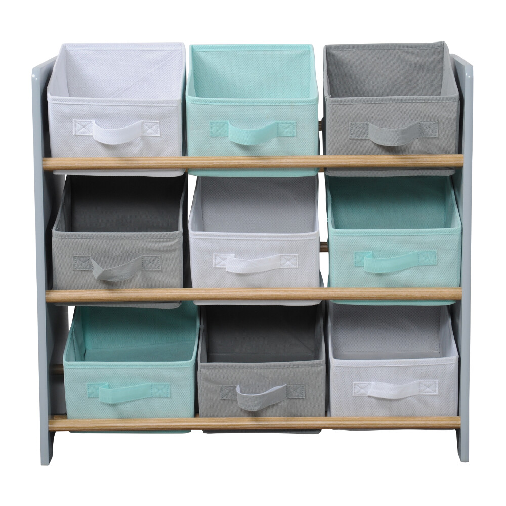 Kesper Aufbewahrungsregal Alpaka multicolor Holz B/H/T: ca. 65x60x30 cm