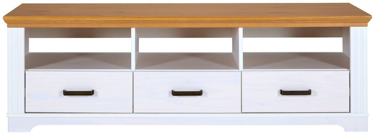 TV-Lowboard Maluno weiß lackiert B/H/L: ca. 48,3x53,2x166,4 cm