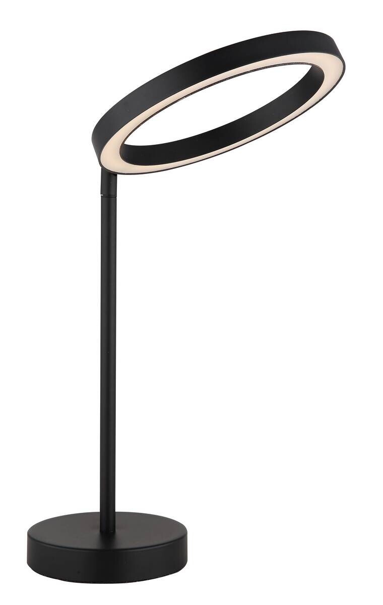 GLOBO LED-Tischleuchte schwarz Aluminium Metall B/H/L: ca. 20x32,8x27,6 cm 1 Brennstellen