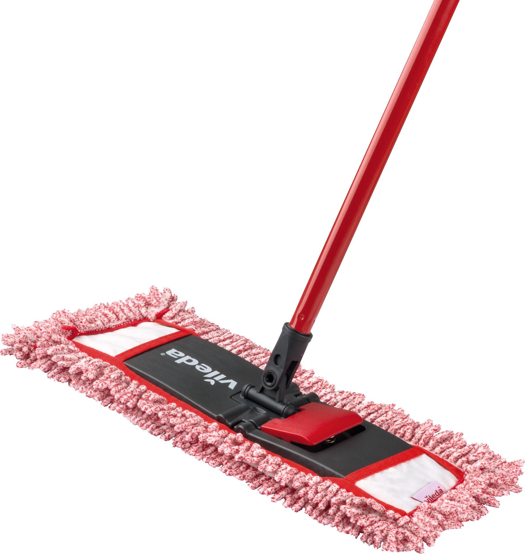Vileda Bodenwischer rot B/H/L: ca. 17,5x156,5x6 cm