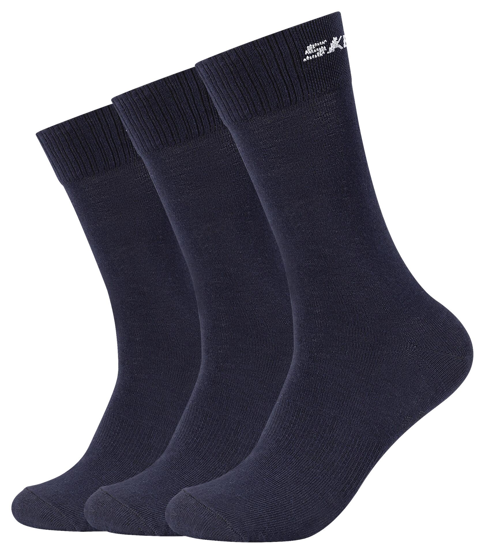 Skechers Damen & Herren-Socken Skechers blau 3 Packstücke Größe 39-42