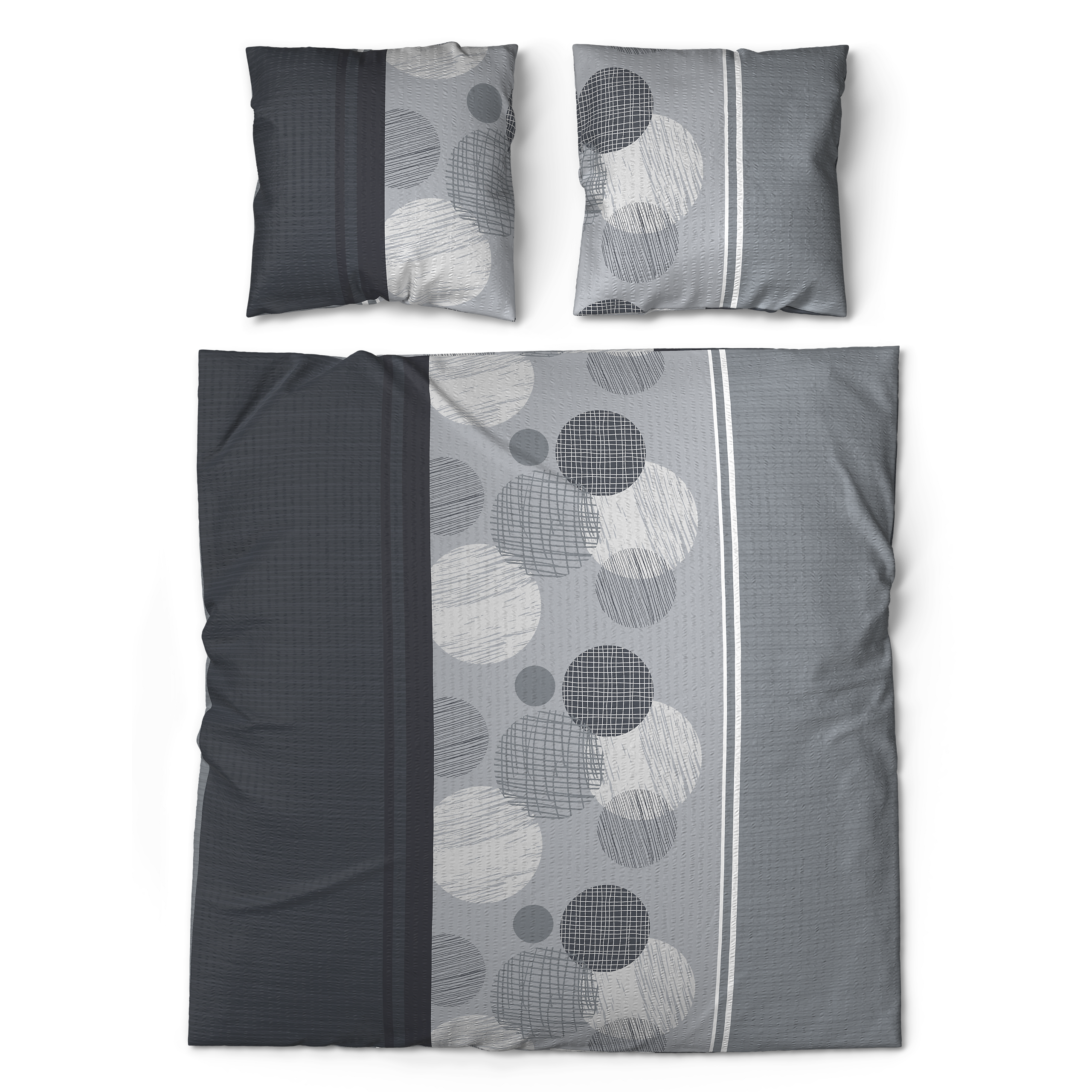 Microfaser Bettwäsche Seersucker