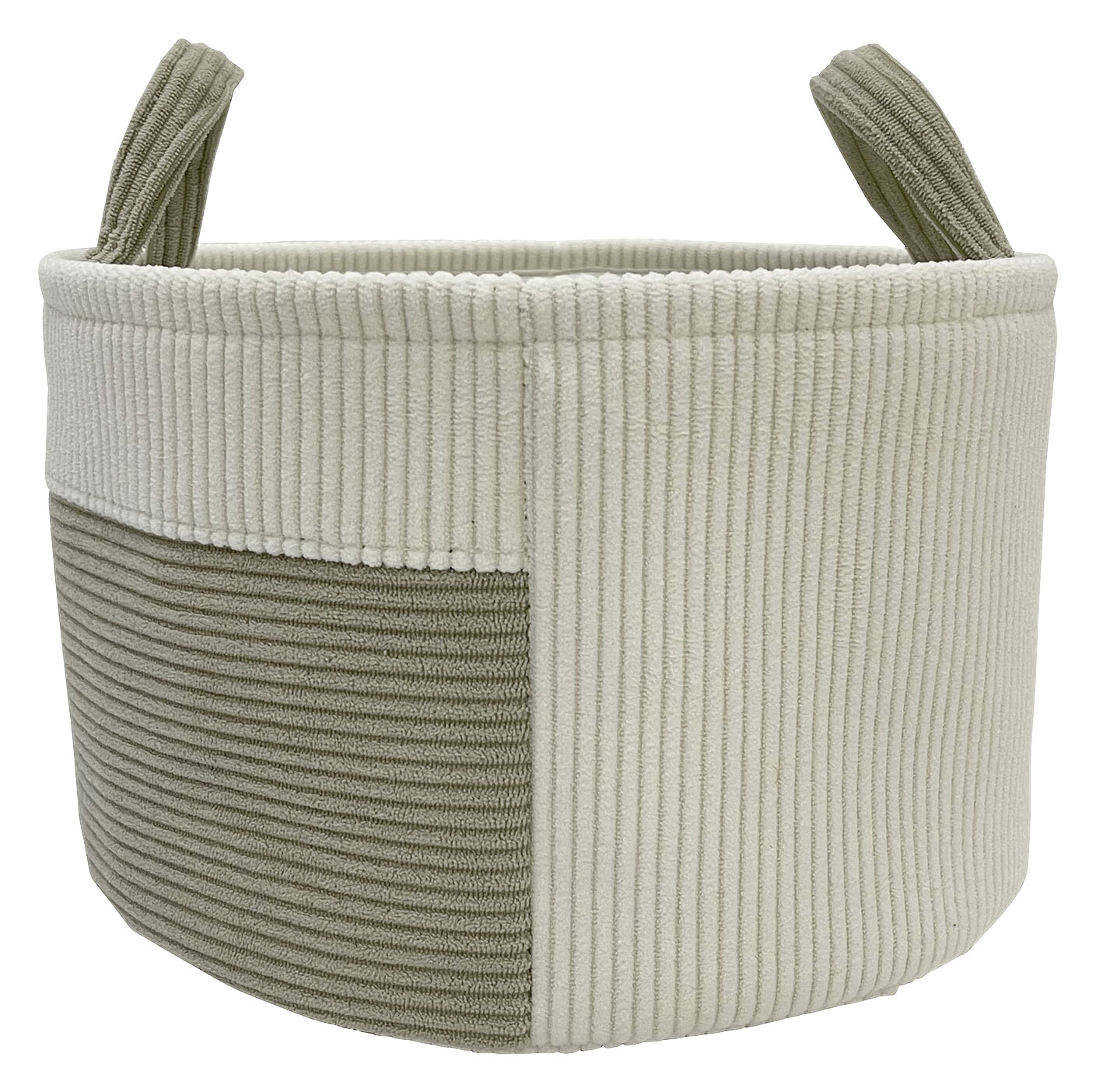 POCOline Korb grau Samt H/D: ca. 18x30 cm