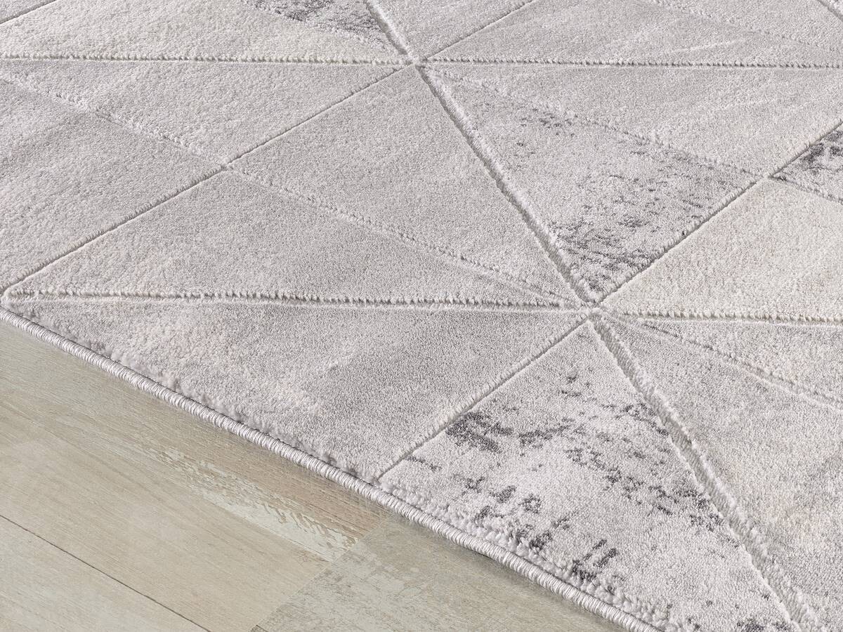 Sanat Teppich Harmony hellgrau B/L: ca. 80x300 cm