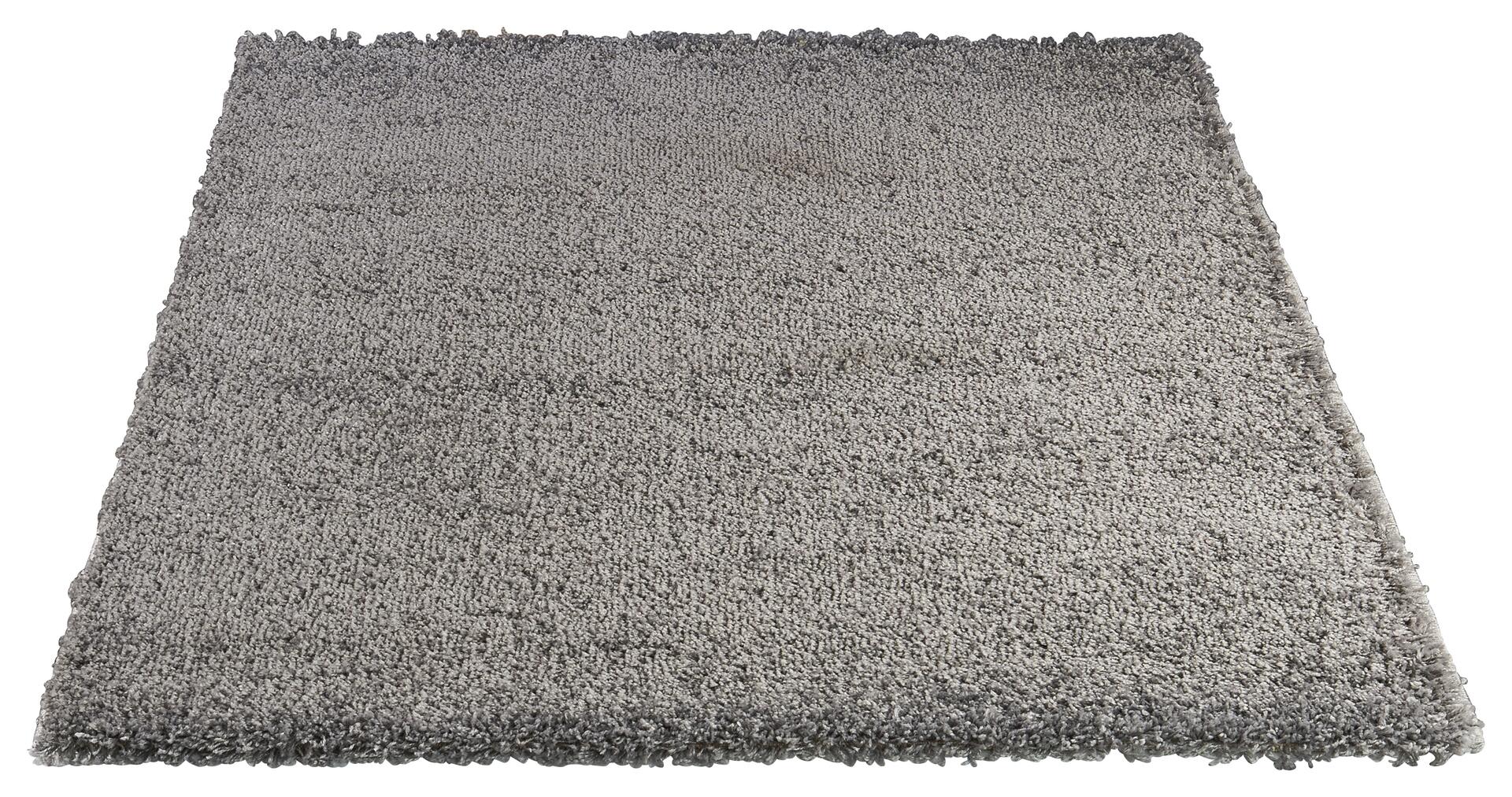 Hochflorteppich Smile grau B/L: ca. 160x230 cm