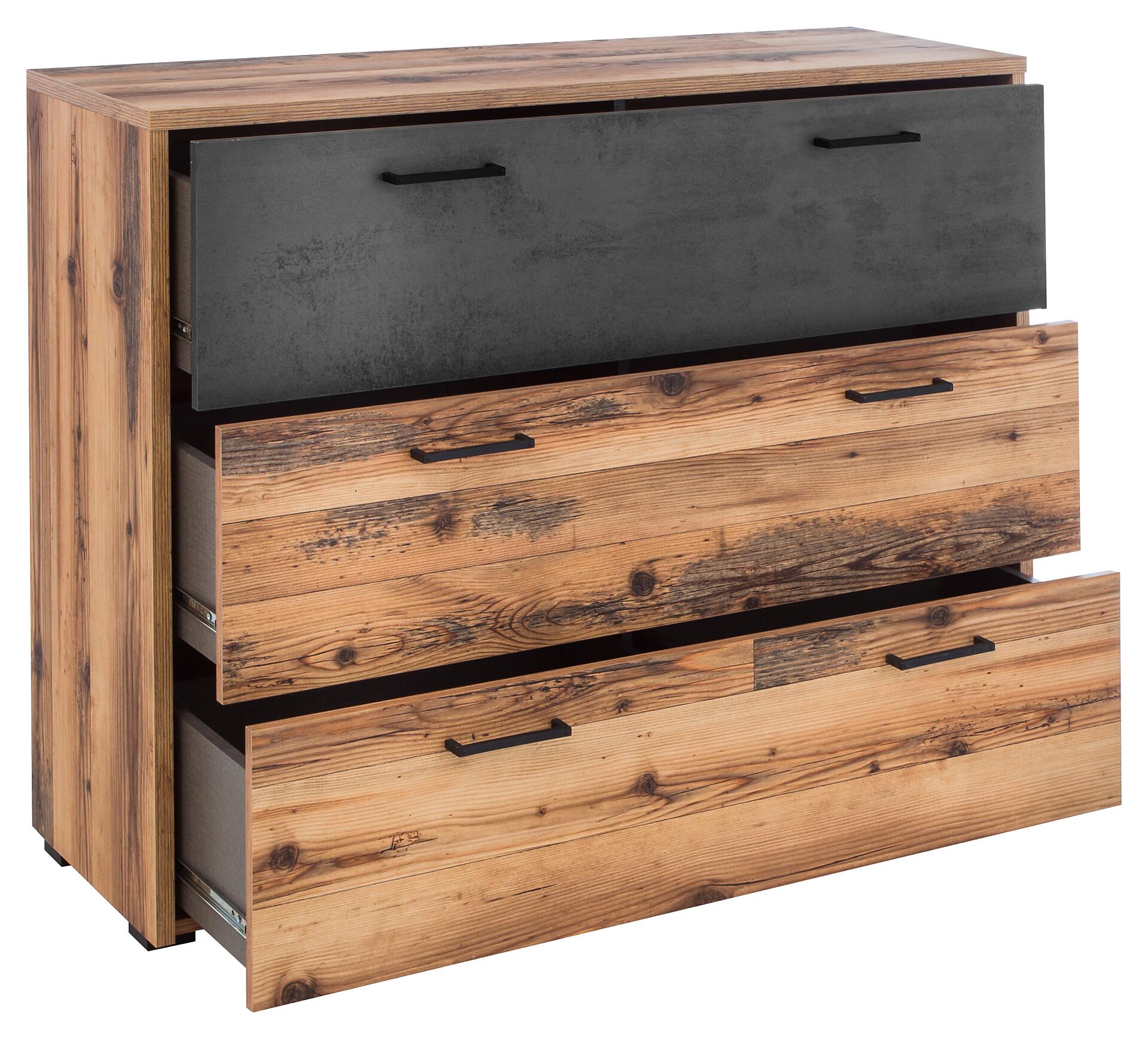 Kommode Alicante Alpin Lodge Nachbildung B/H/T: ca. 120x89x38 cm