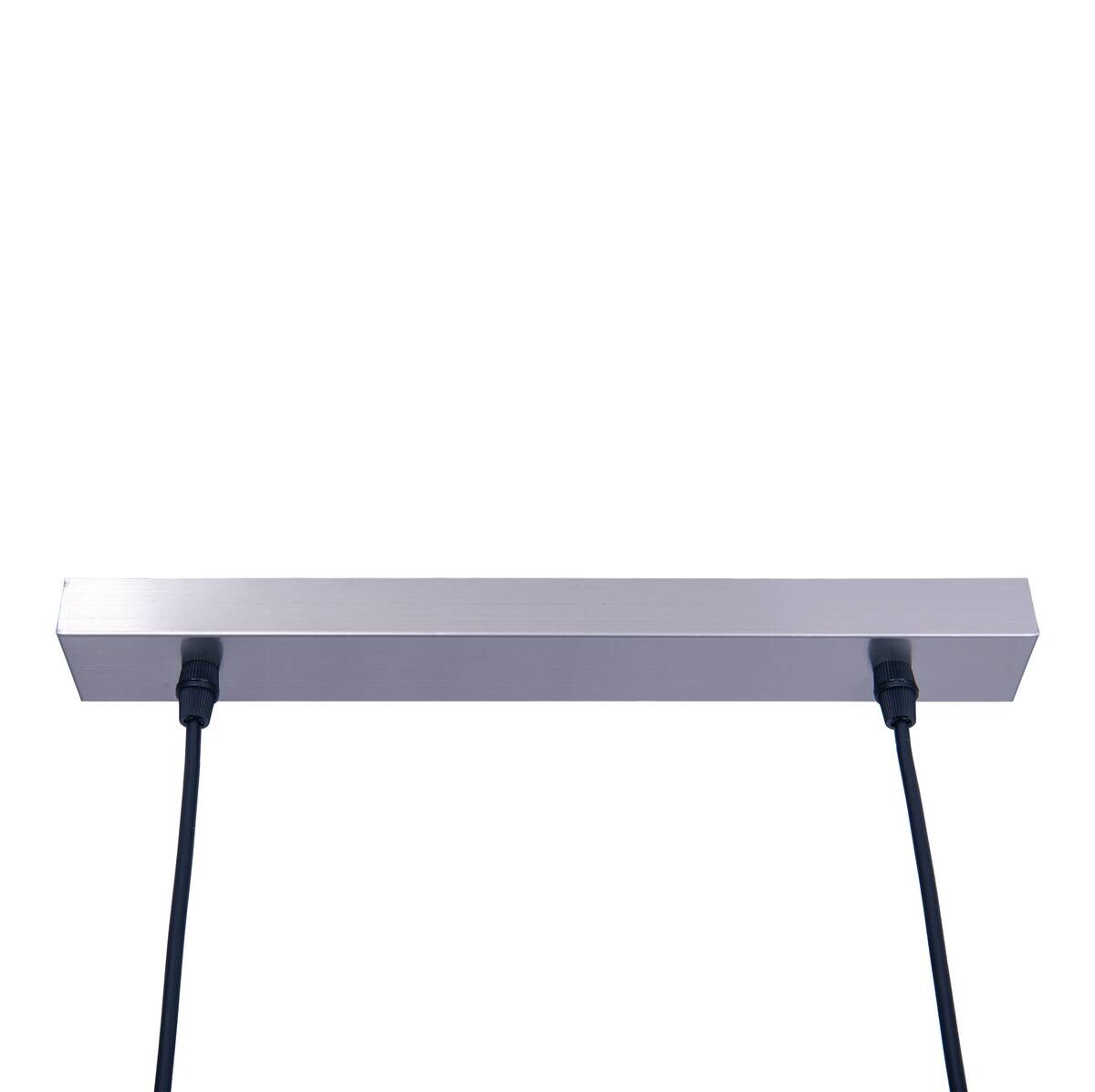 Näve Leuchten Pendelleuchte 7092014 braun Textil Metall B/H/T: ca. 12x140x72,4 cm E14 4 Brennstellen