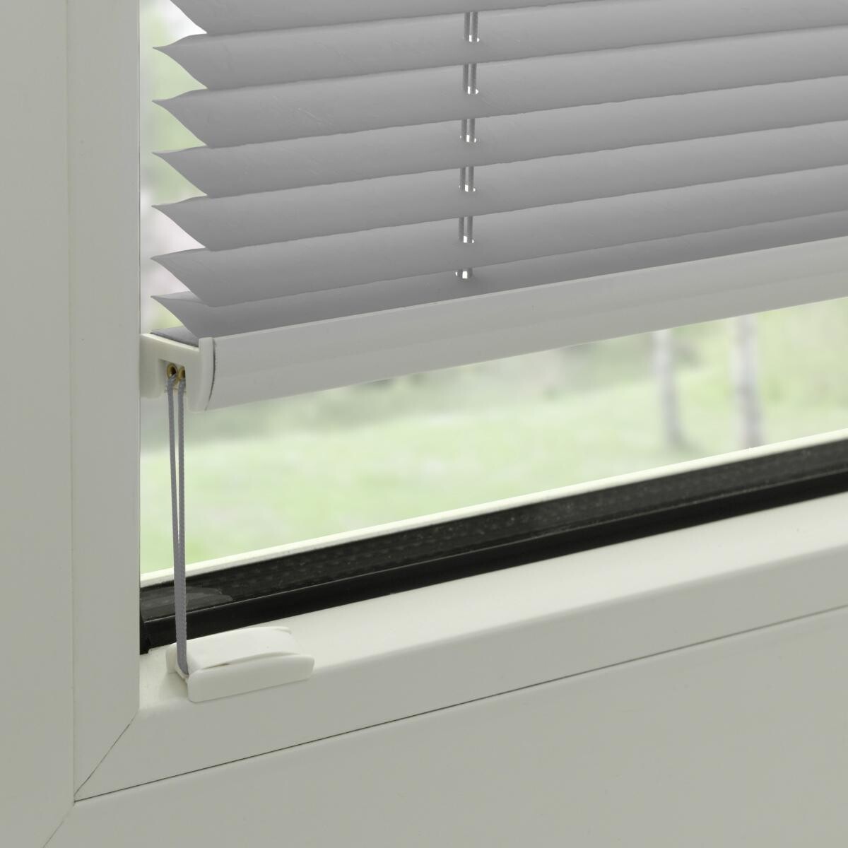 Boviva Spannplissee silber B/L: ca. 85x130 cm