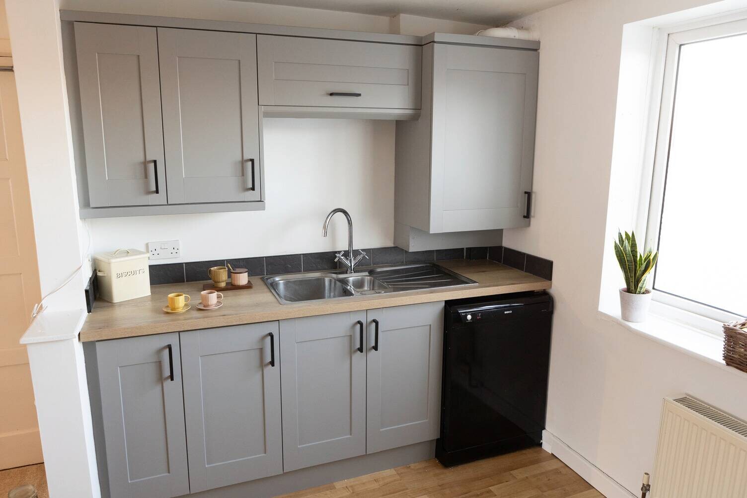 d-c-fix Dekofolie Uni Matt grau B/L: ca. 90x210 cm