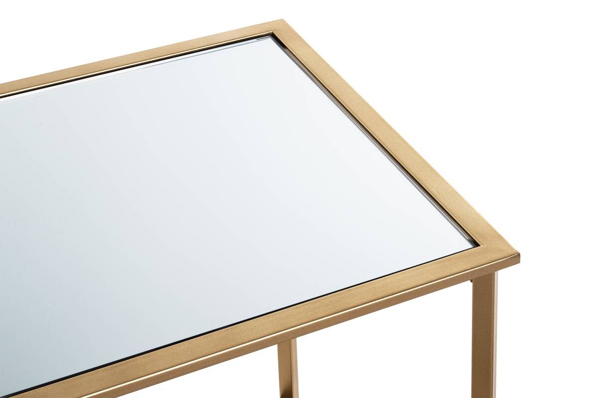 Beistelltisch  gold Optik Metall B/H/T: ca. 39x53x39 cm