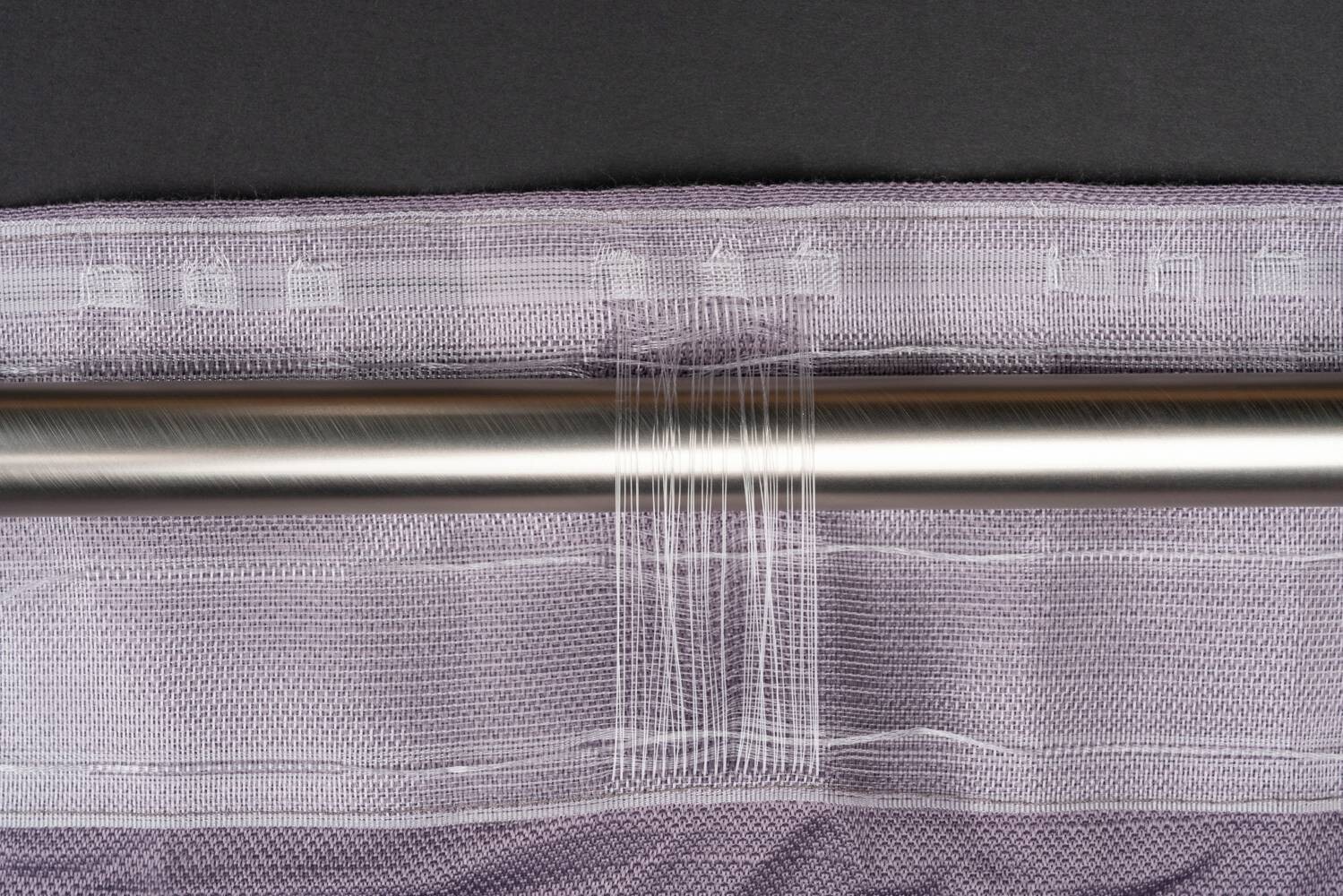 Kombivorhang 2er Pack Balance brombeer B/L: ca. 135x300 cm