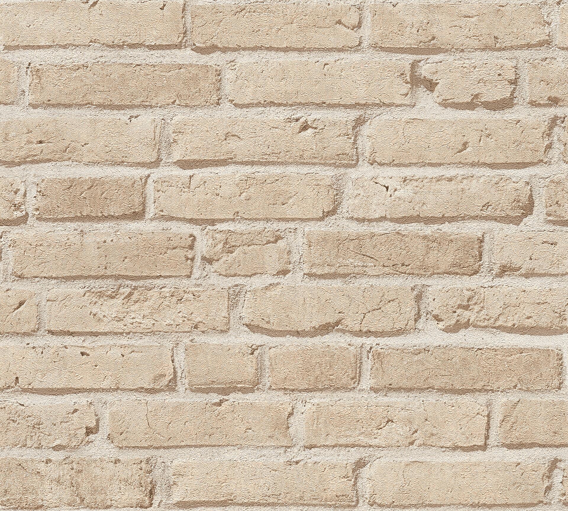 A.S.Creation Vliestapete Best of Wood`n Stone 2nd Edition Steine beige B/L: ca. 53x1005 cm