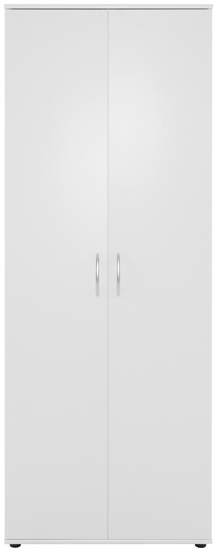 Putzschrank Andy 4 weiß B/H/T: ca. 70x187x35 cm