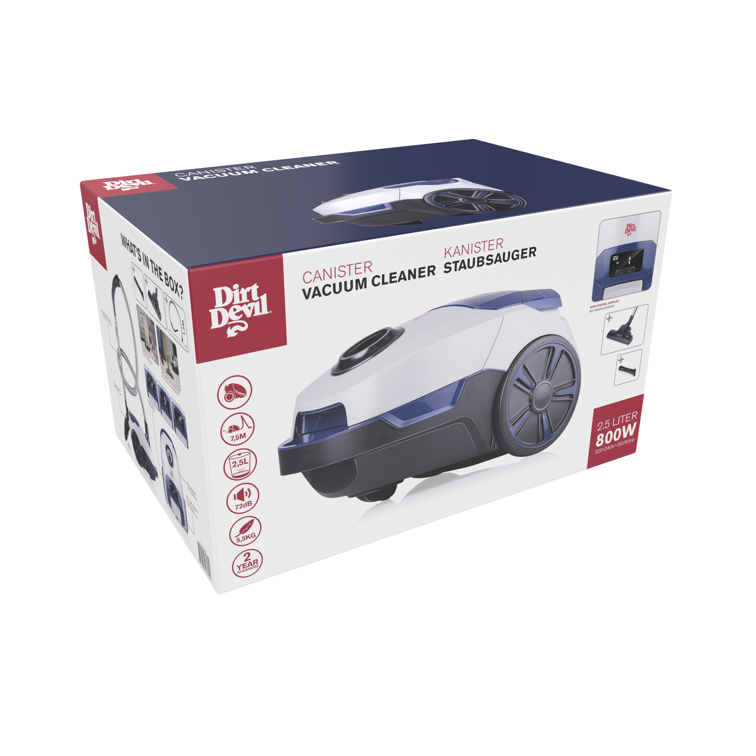 Dirt Devil Bodenstaubsauger DD2002