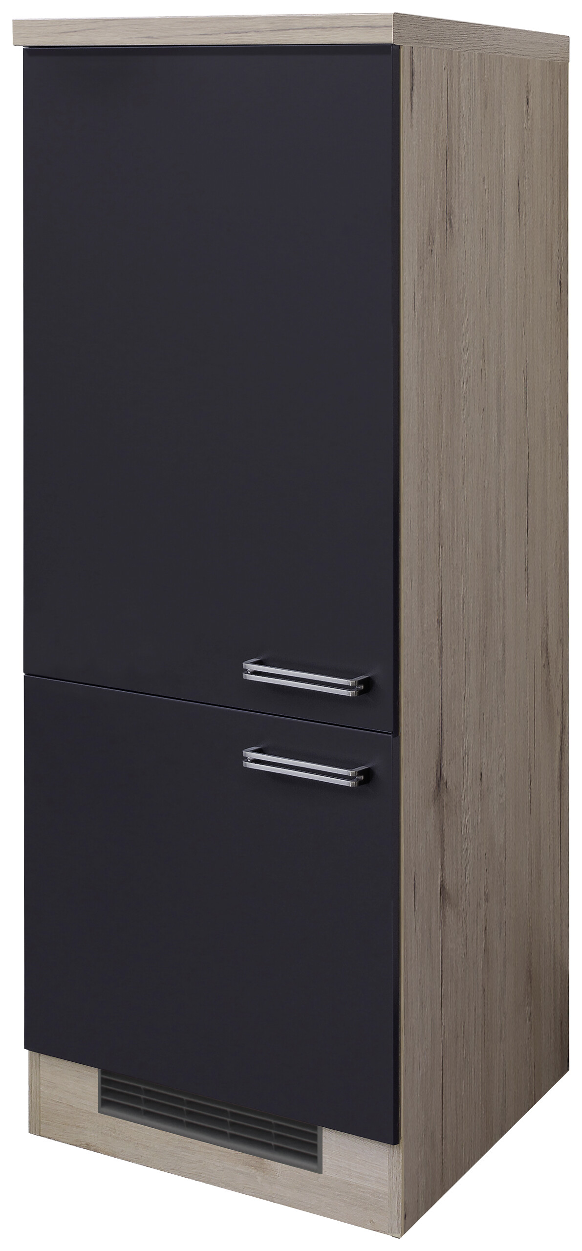 Kühlumbauschrank Elva anthrazit B/H/T: ca. 60x162x60 cm