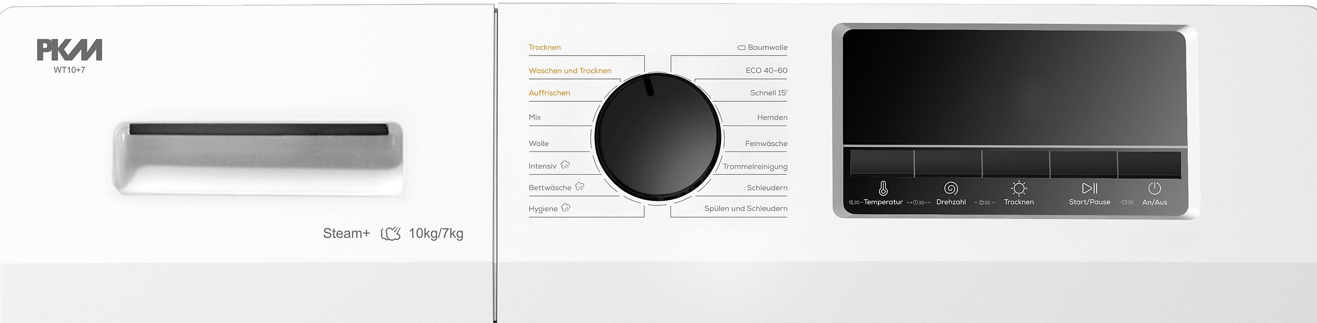 PKM Waschtrockner WT10+7