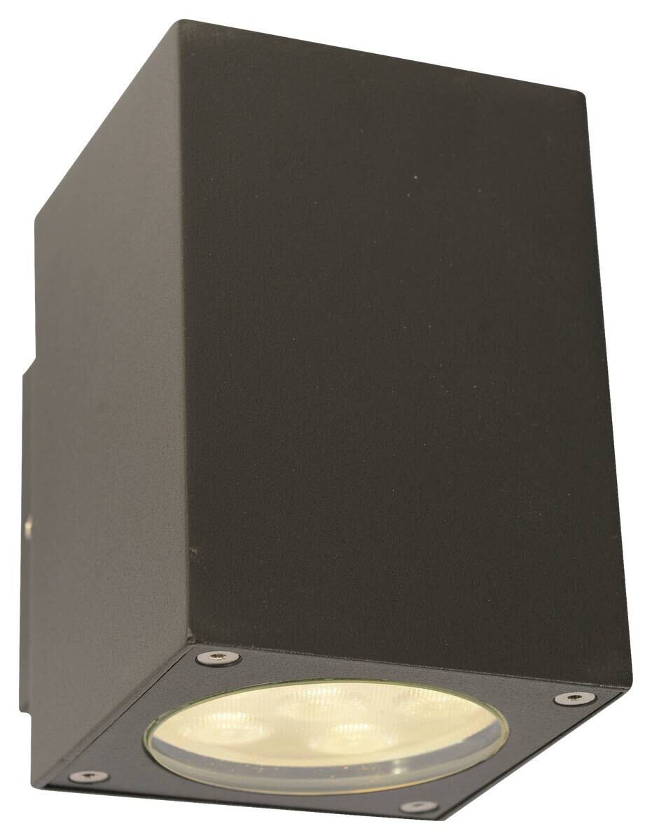 LED-Außenwandleuchte 1138560 anthrazit B/H/T: ca. 9x13x9 cm