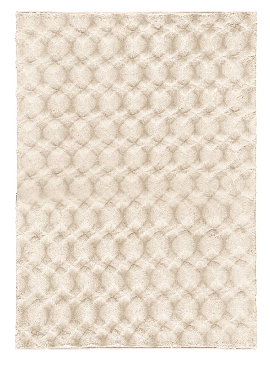 Fellimitat Diamond creme B/L: ca. 80x150 cm