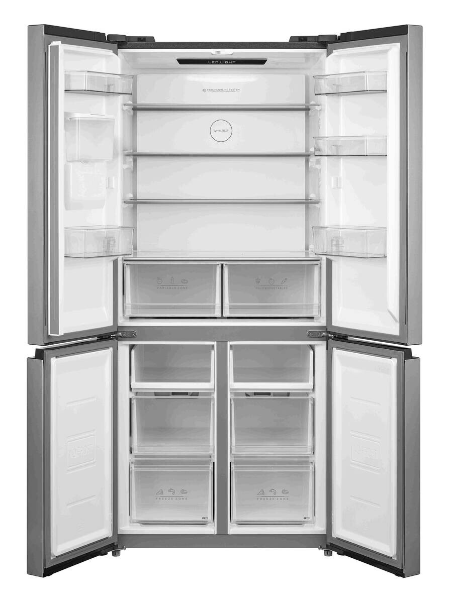 POCOline Multi-Door Kühl-/Gefrierkombination MD-190-513-CIXWDDNF Inox B/H/T: ca. 83x189,8x65,3 cm