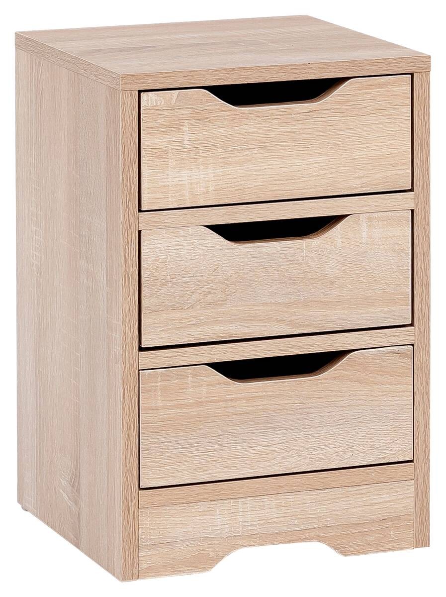 Nachtkonsole Sonoma Nachbildung B/H/T: ca. 31x49x31 cm