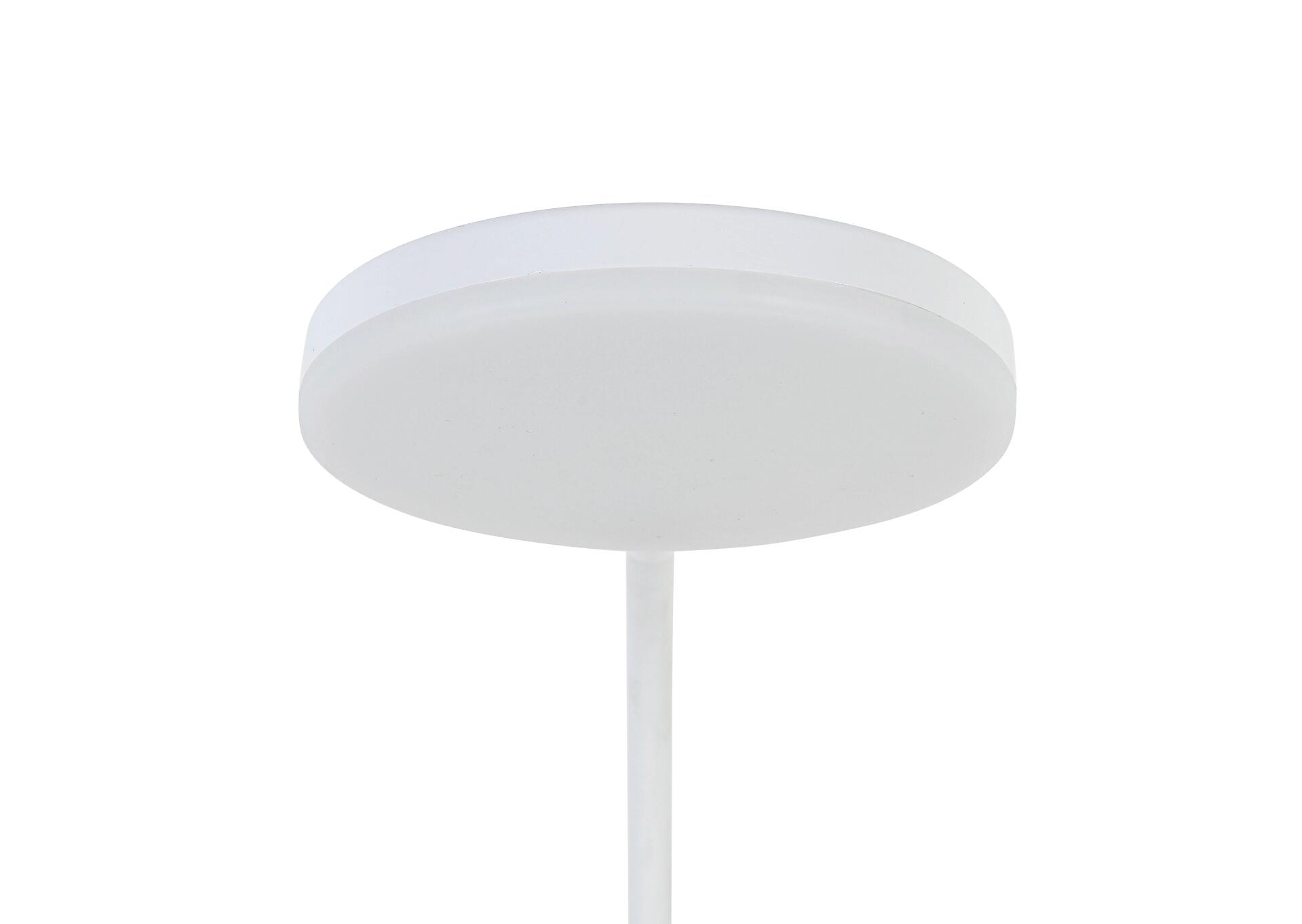 Nolo Tischleuchte Elena weiß Kunststoff B/H/L: ca. 8,5x47x18 cm