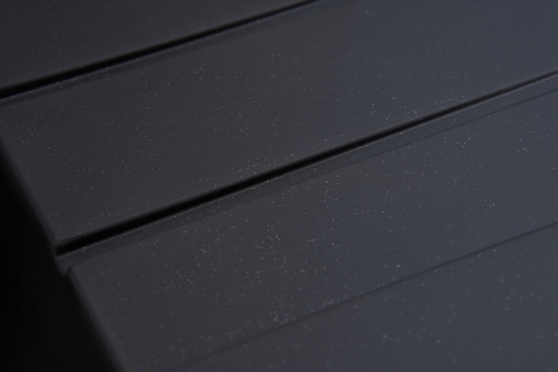 Respekta Einbauspüle Houston 100 x 50 S schwarz Mineralite B/H/T: ca. 100x21x50 cm