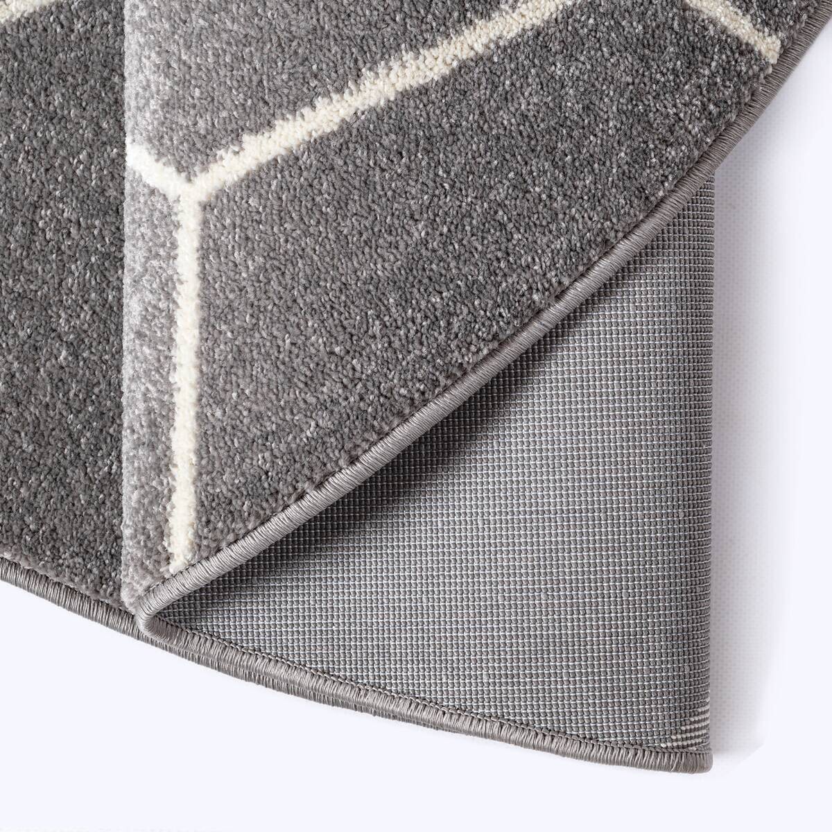 Sanat Teppich Trellis grau B/L: ca. 120x120 cm