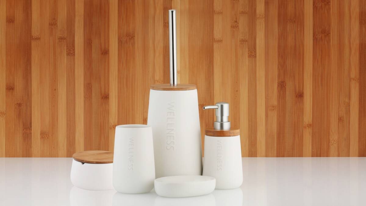 Axentia WC-Garnitur Bonja Steinzeug