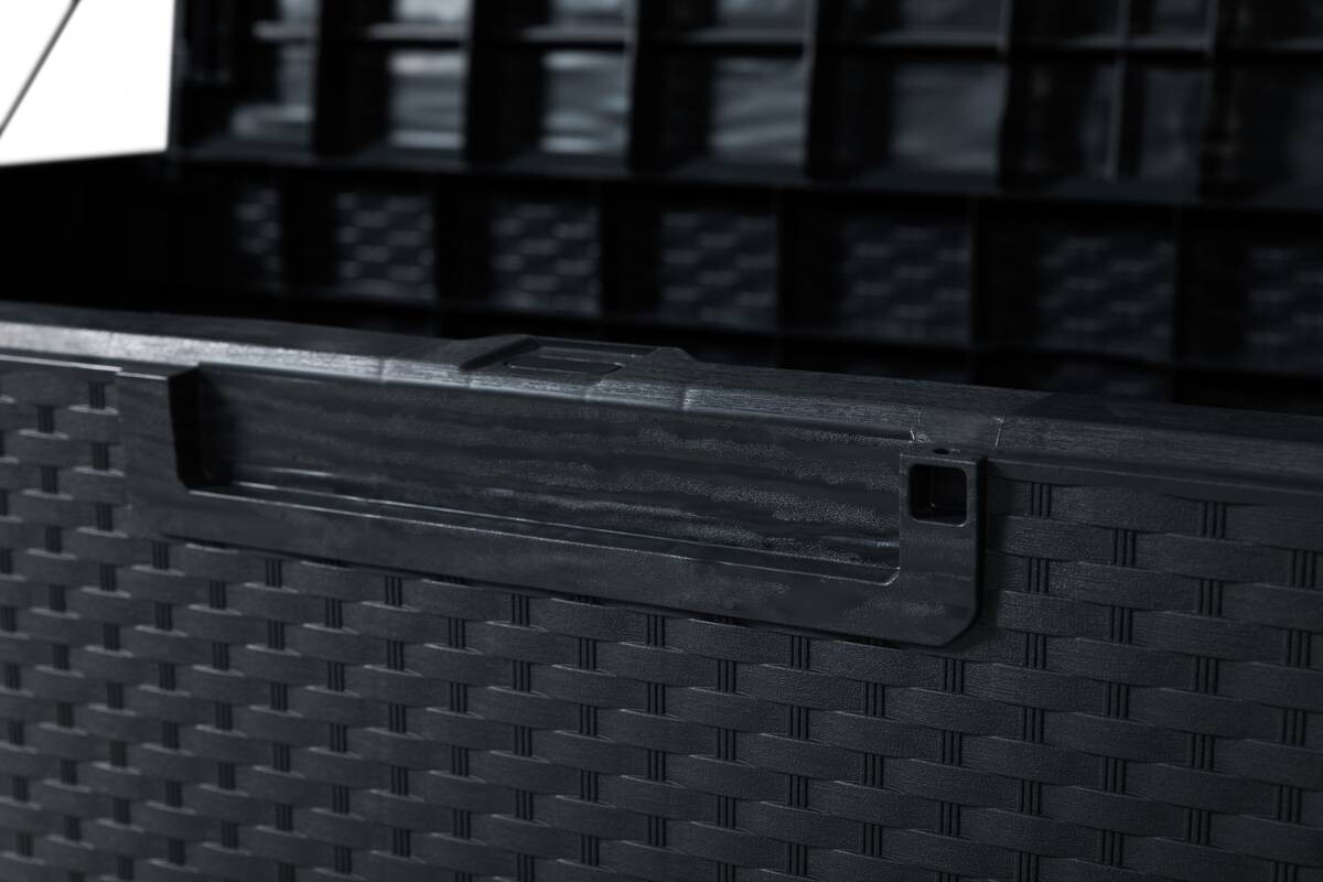 Toomax Aufbewahrungsbox Portofino 340 anthrazit Kunststoff B/H/T: ca. 124x56x54 cm