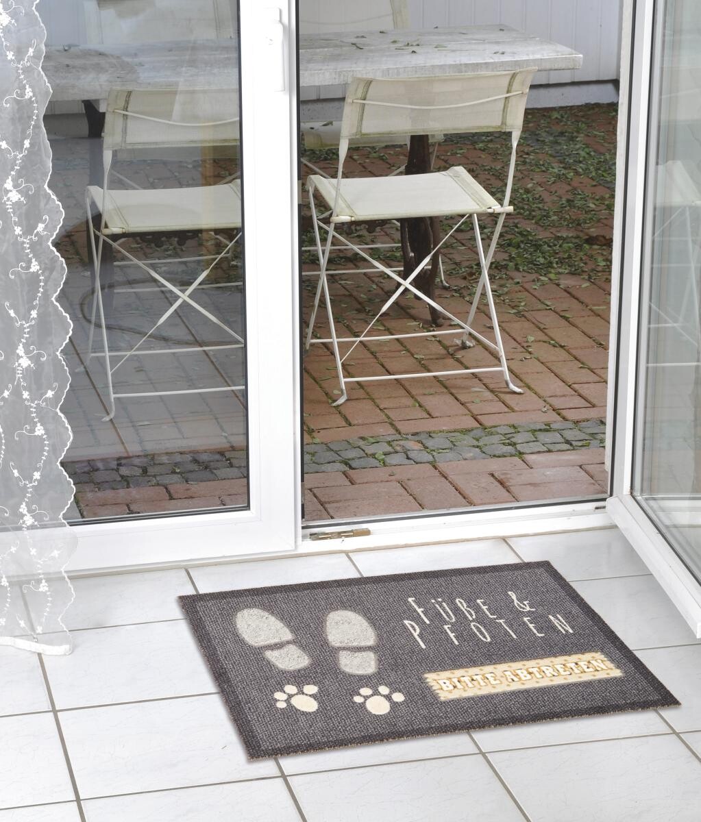 Fußmatte Velvet anthrazit B/L: ca. 40x60 cm